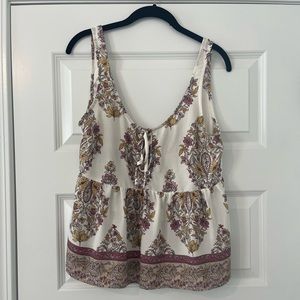 Boho Paisley tank